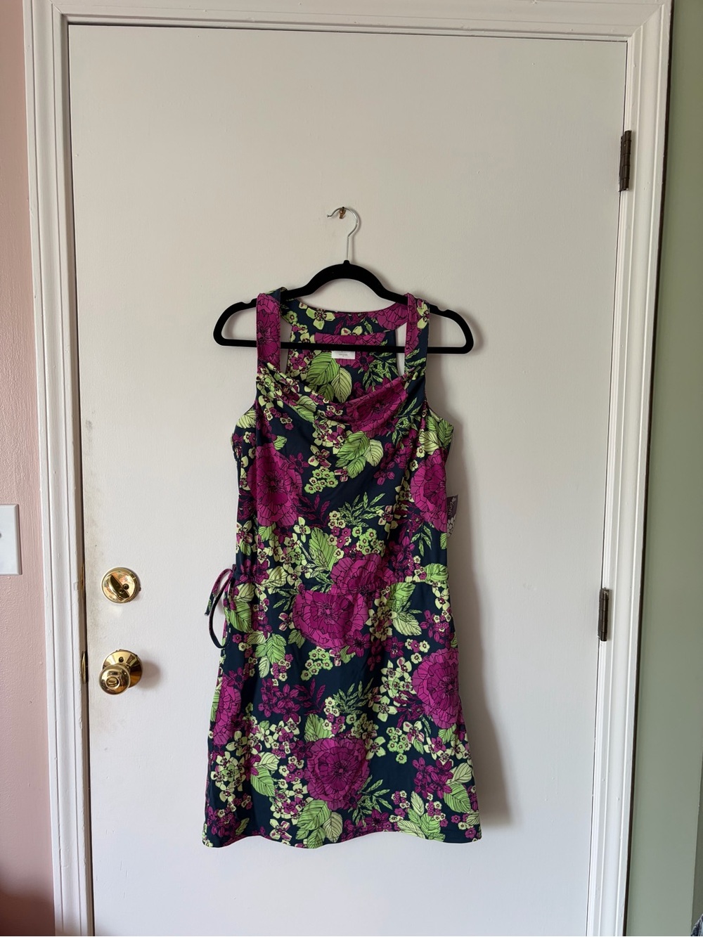 NWT! Zinni by Garnet Hill Floral Print Athletic Dress